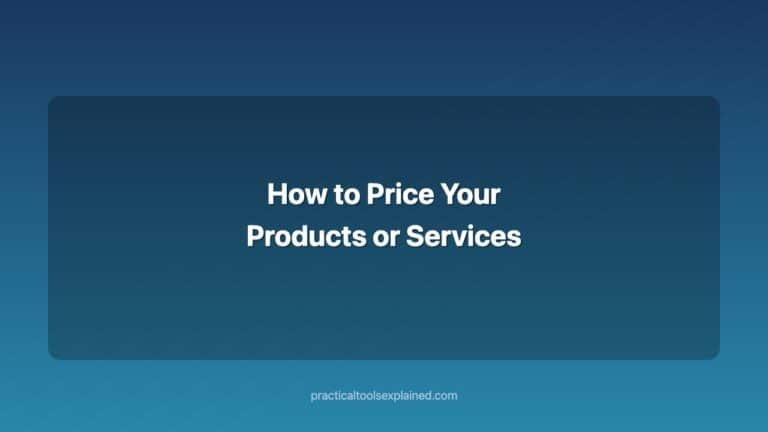How to Price Your Products or Services (The Method That Doesn't Undervalue You) how to price your products or services