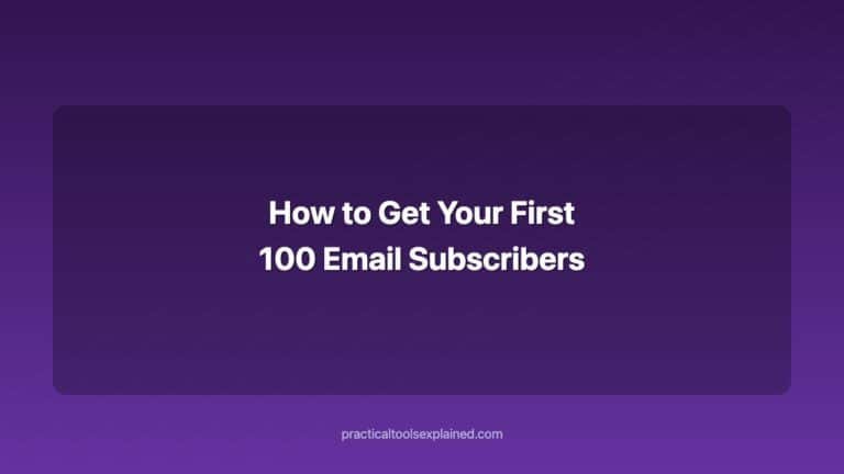 How to Get Your First 100 Email Subscribers as a Small Business how to get your first 100 email subscribers