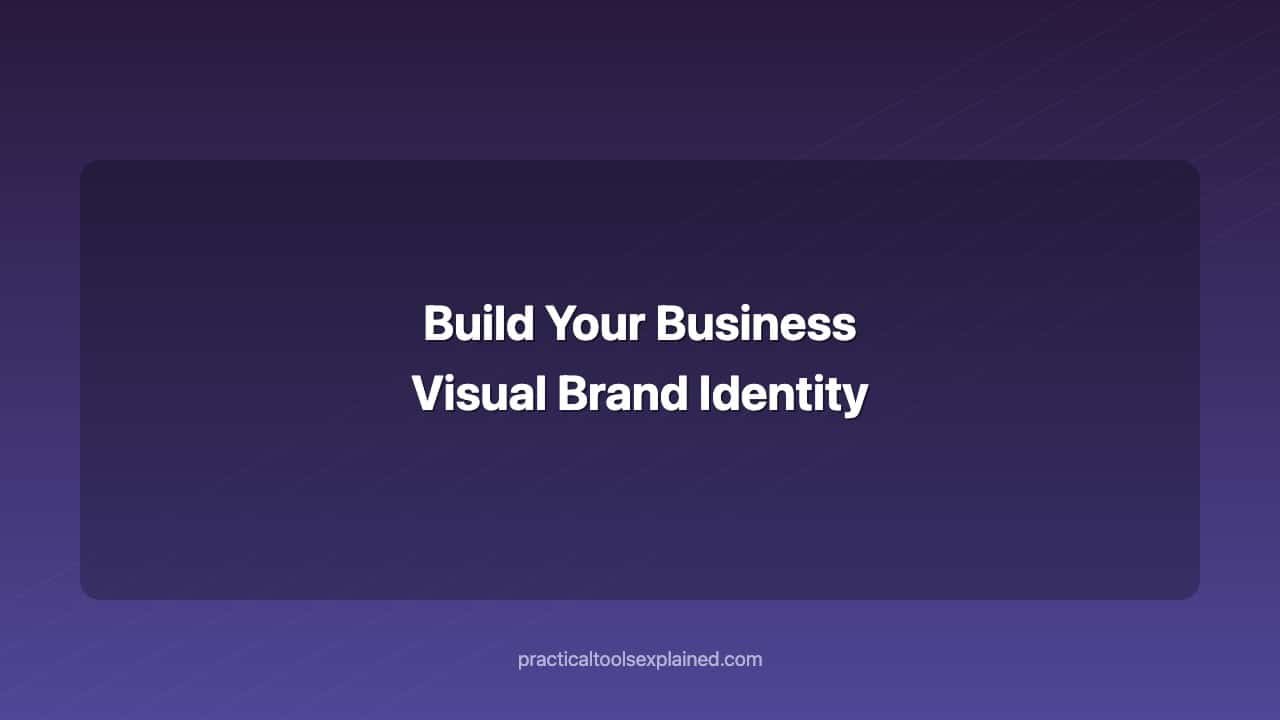 build your business visual brand identity