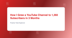 YouTube channel growth analytics dashboard showing subscriber growth