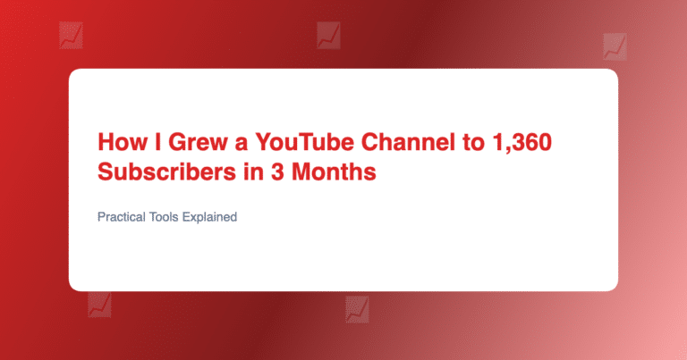 YouTube channel growth analytics dashboard showing subscriber growth