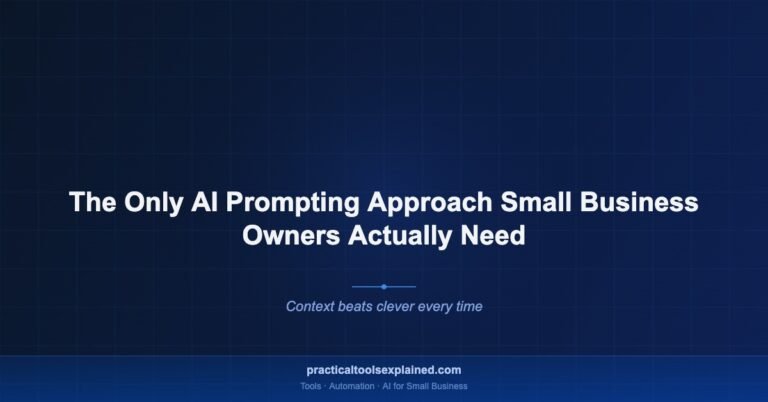 ai prompting basics small business owners