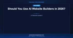 ai website builders small business 2026