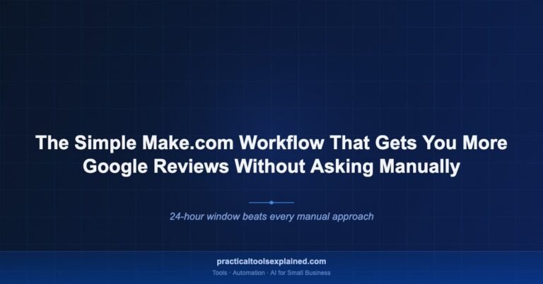 automate google review requests make com