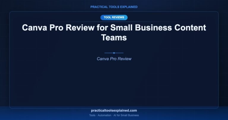 Canva Pro Review for Small Business Content Teams canva pro review small business content