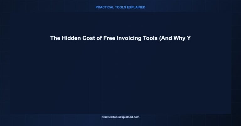 hidden cost free invoicing tools 2026