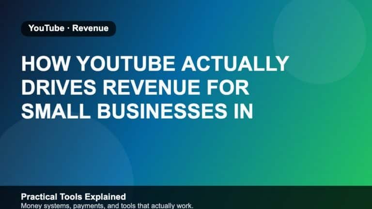 How YouTube Actually Drives Revenue for Small Businesses in 2026 featured image