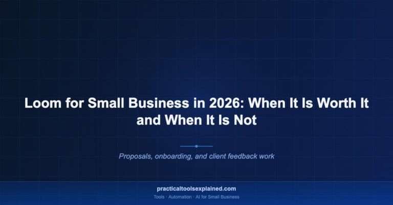 loom review 2026 small business
