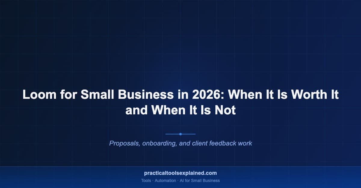 loom review 2026 small business