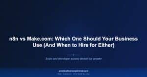 n8n vs make com hire expert guide