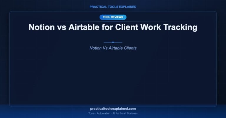 notion vs airtable client work tracking
