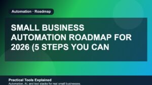 Small Business Automation Roadmap for 2026 (5 Steps You Can Actually Follow) featured image