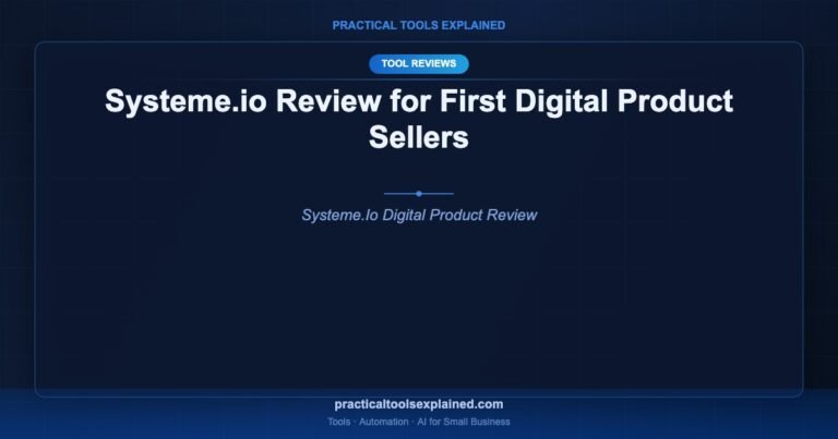 Systeme.io Review for First Digital Product Sellers systeme io review first digital product sellers