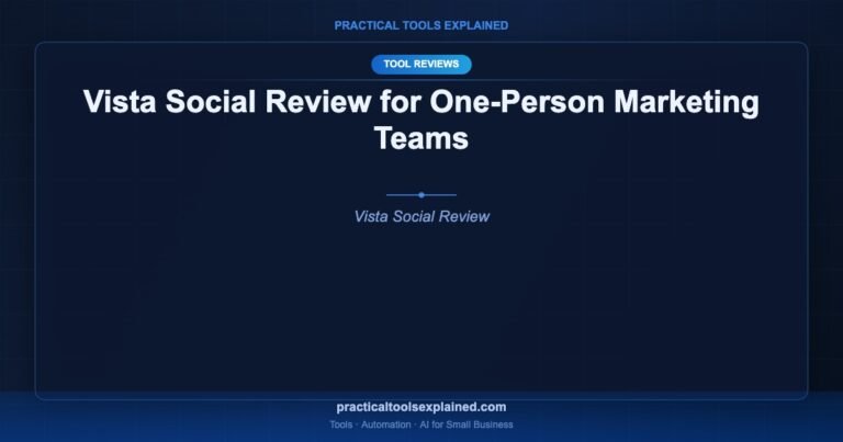 Vista Social Review for One-Person Marketing Teams vista social review one person marketing team