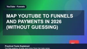 Map YouTube to Funnels and Payments in 2026 (Without Guessing) featured image